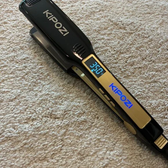 Kipozi Professional Titanium 1.75Inch Flat Iron Hair Straightener Hair Styler - Picture 7 of 15
